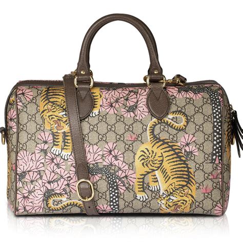 Gucci GG Supreme Bengal Boston Bag – Oliver Jewellery